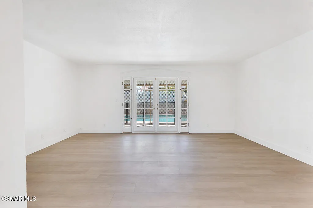 French Doors to Pool