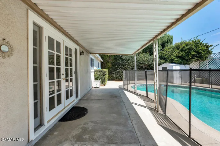 French Doors to Patio