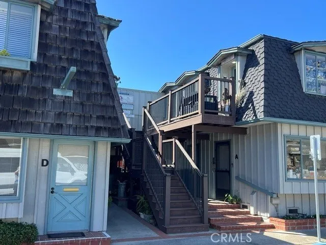 Unit is up the stairs and to the right