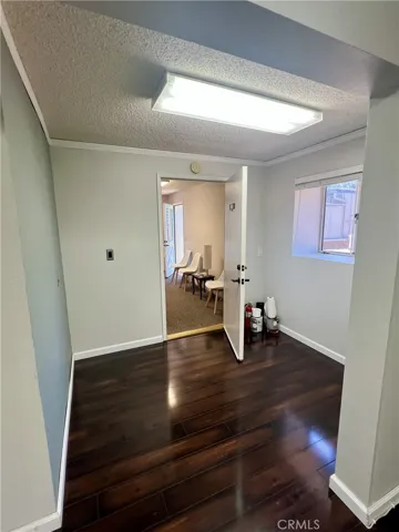 From inside the unit looking out to the foyer.