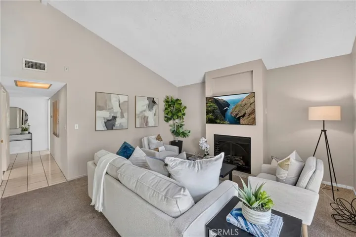 Living room - high ceilings