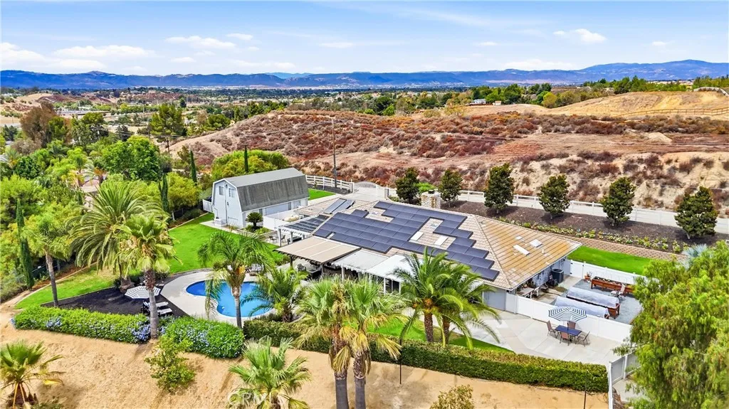 Drone photo for the main resident