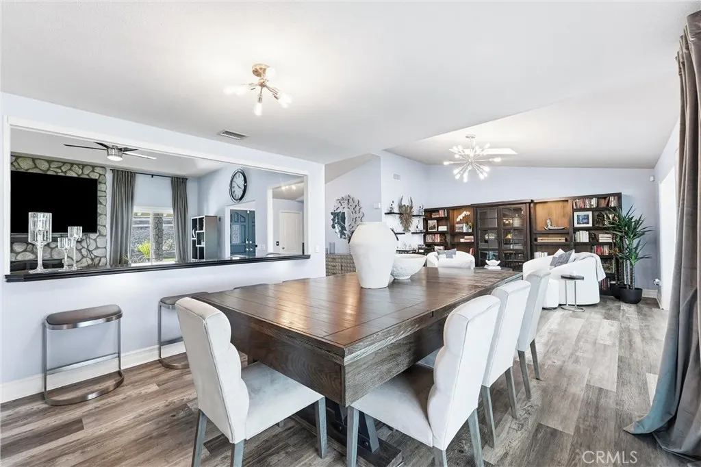 Formal Dining room, living room and opening to the family room