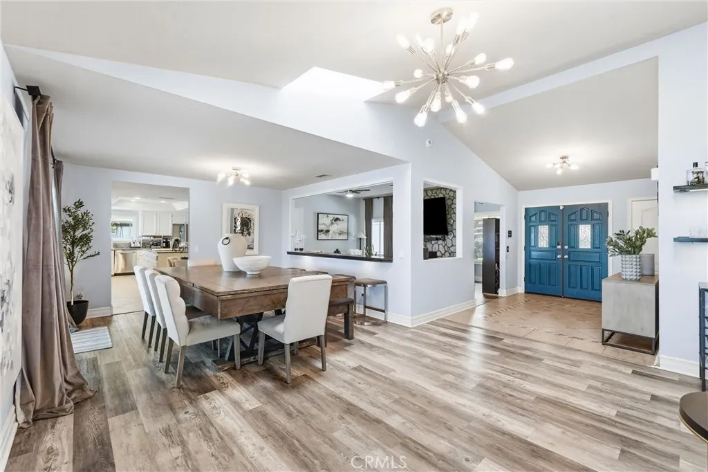 Formal dining room and main foyer