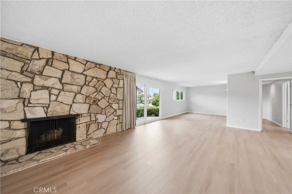 Stone Fireplace