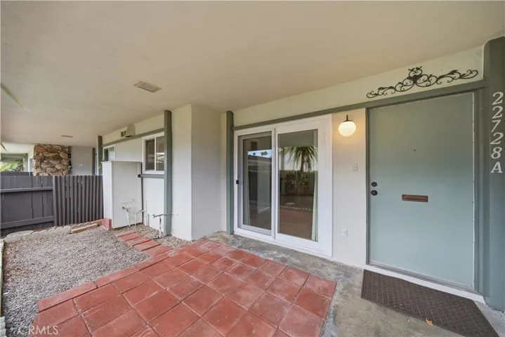 Front Porch Glass Slider
