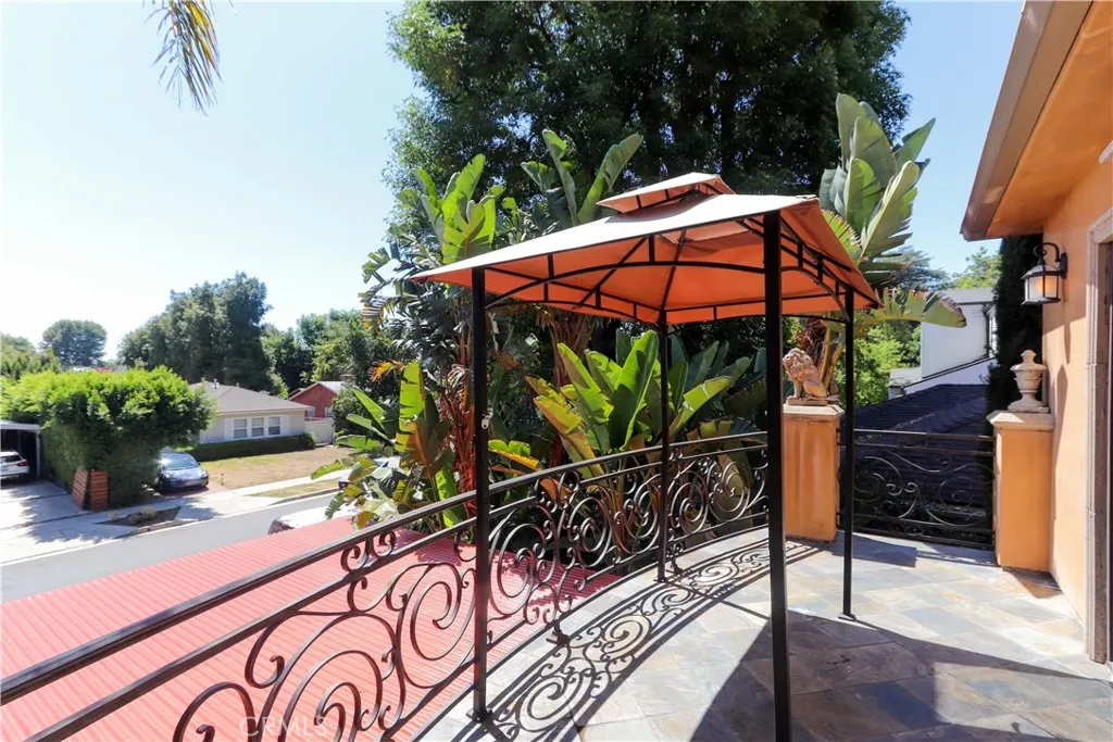 Terrace off of Bedroom 4