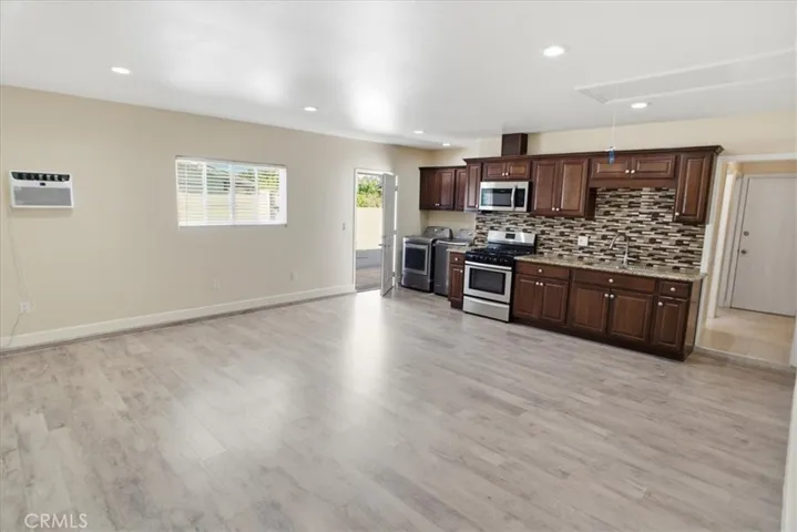 Kitchen and laundry