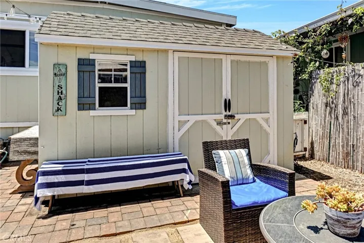 Backyard shed