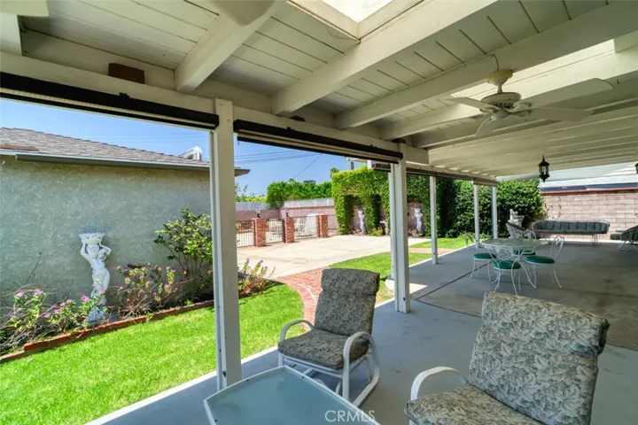Patio area