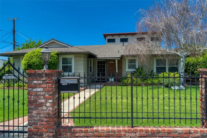 Fenced yard