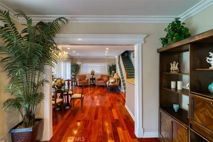 Living room facing Family room