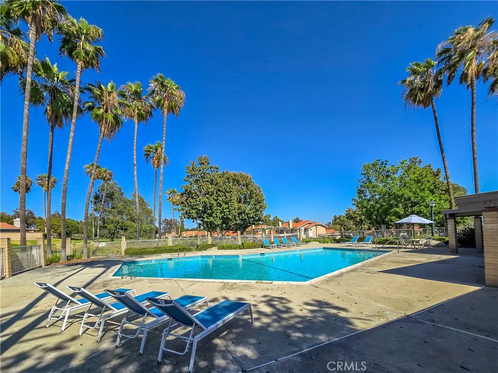 Gated pool and spa