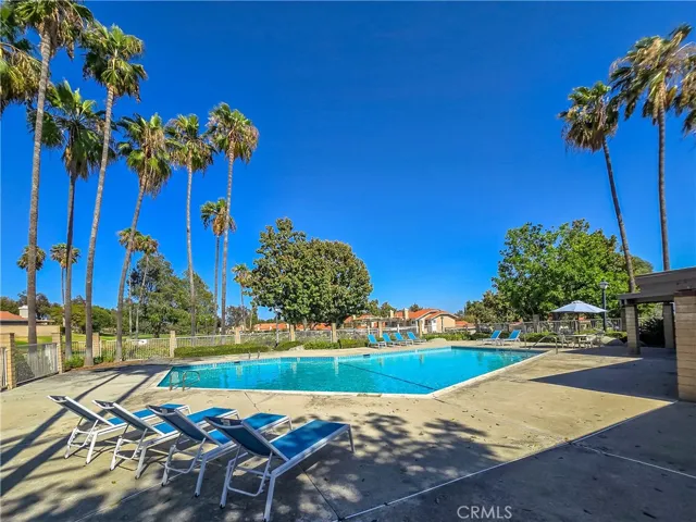 Gated pool and spa