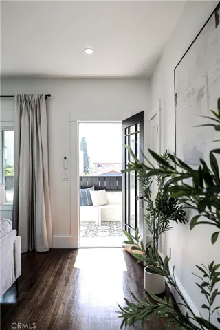 Entrance looking towards the balcony