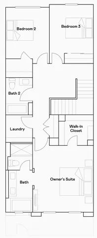 Residence 2 - level 2 floorplan