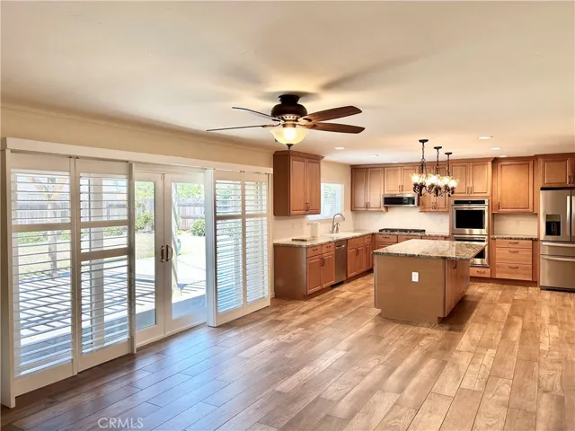 Family Room open to Kitchen