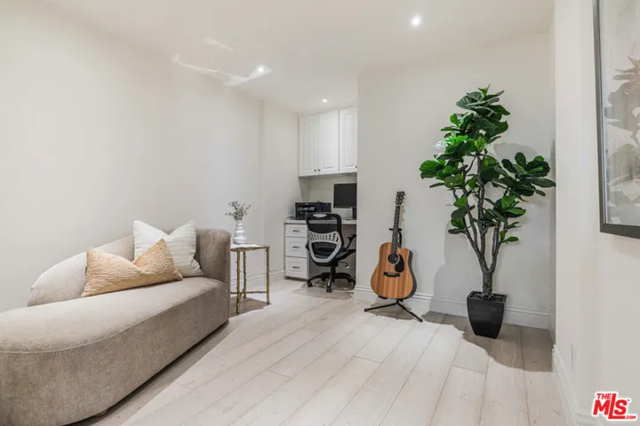 Den/Office with Built-in Work