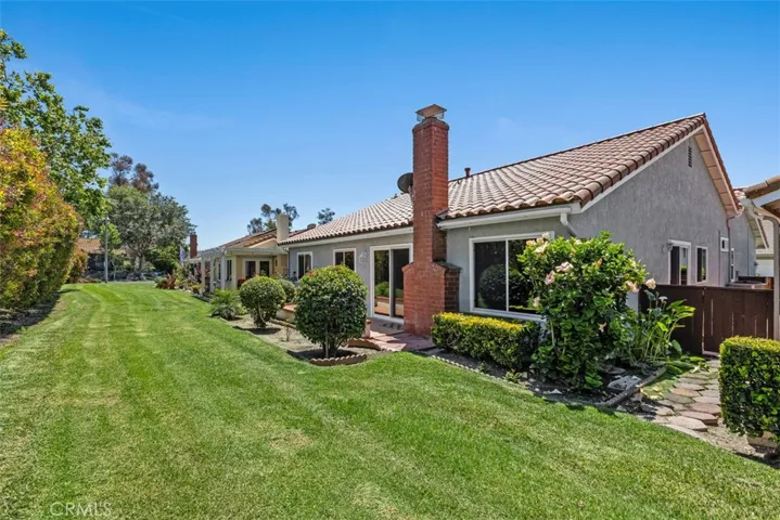 Well manicured landscaping