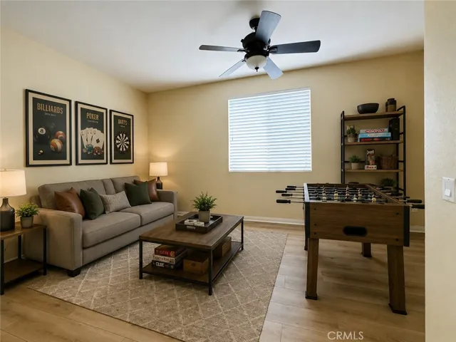 Bonus room #1 digitally altered, virtually staged
