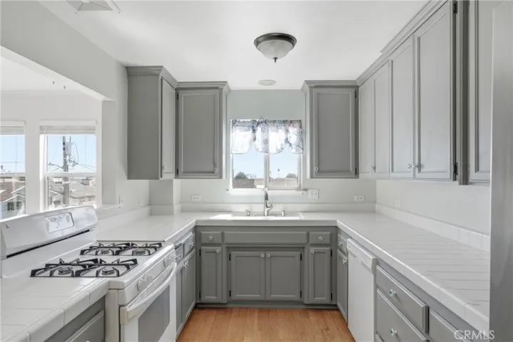 Bright Kitchen with Ocean View