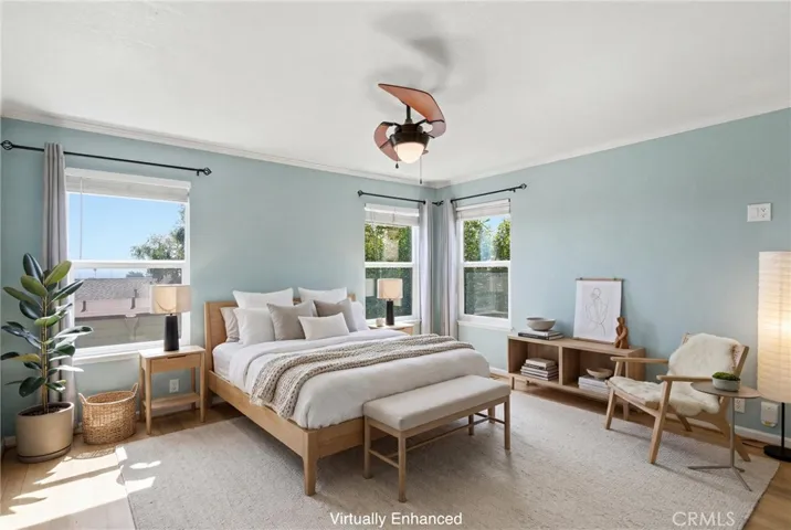 Primary Bedroom w ocean view