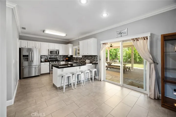 bright open kitchen