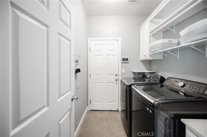downstairs laundry room
