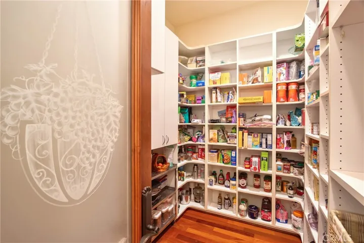 large walk in pantry