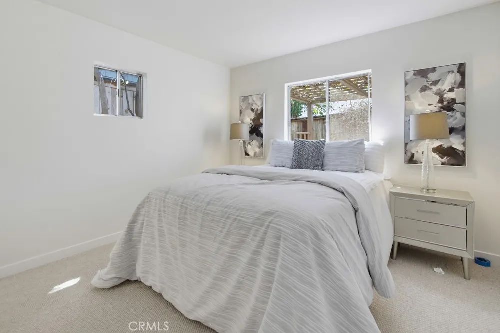 One of the back bedrooms