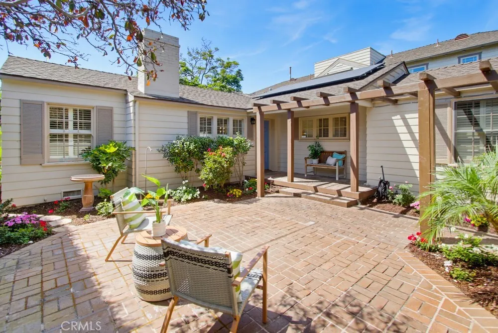 Front patio to home