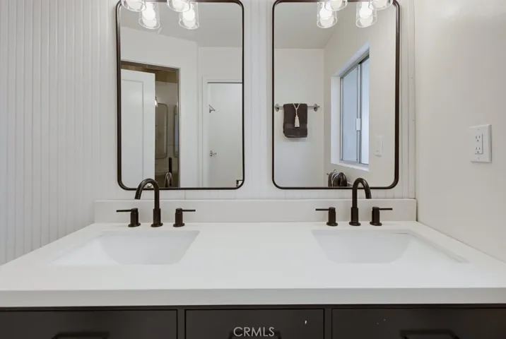 Completely renovated back bathroom