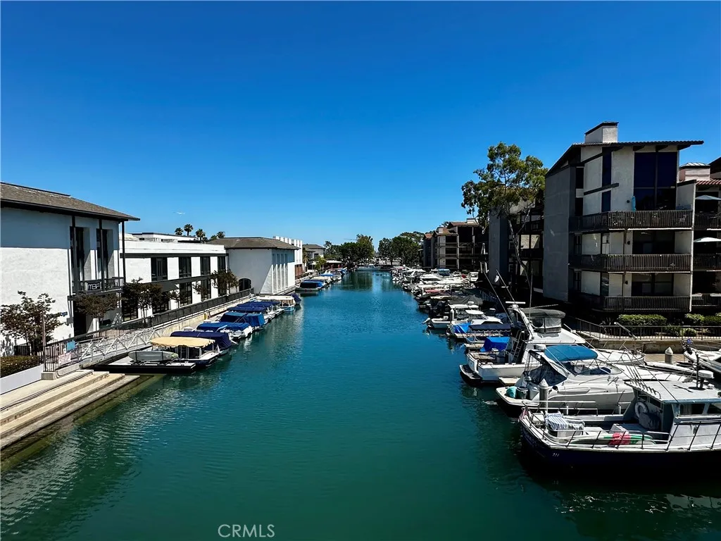 View of inlet from bridge towards 2nd Street.