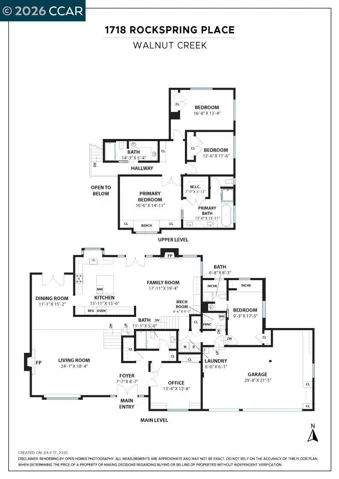 1718 Rockspring Place, Walnut Creek, California 94596