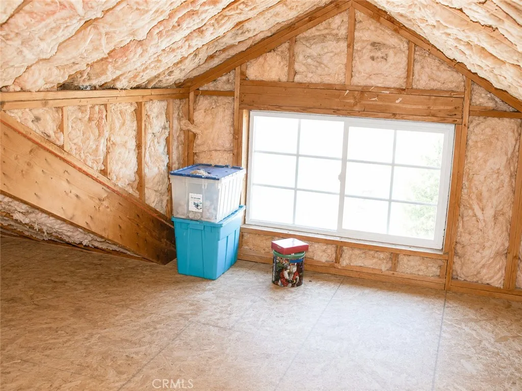 attic has 2 dormer windows