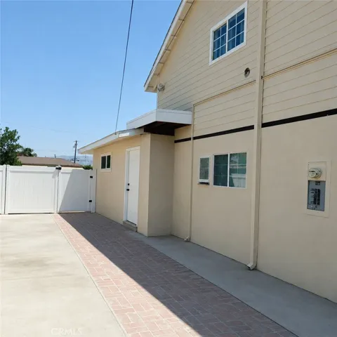side of house