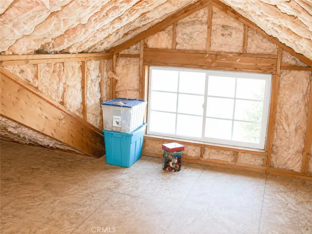 attic has 2 dormer windows