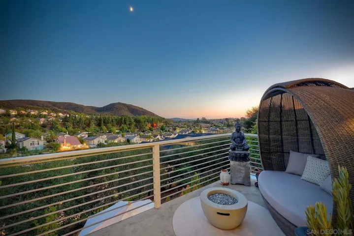Stunning sunrise & sunset views from Balcony off primary bedroom.
