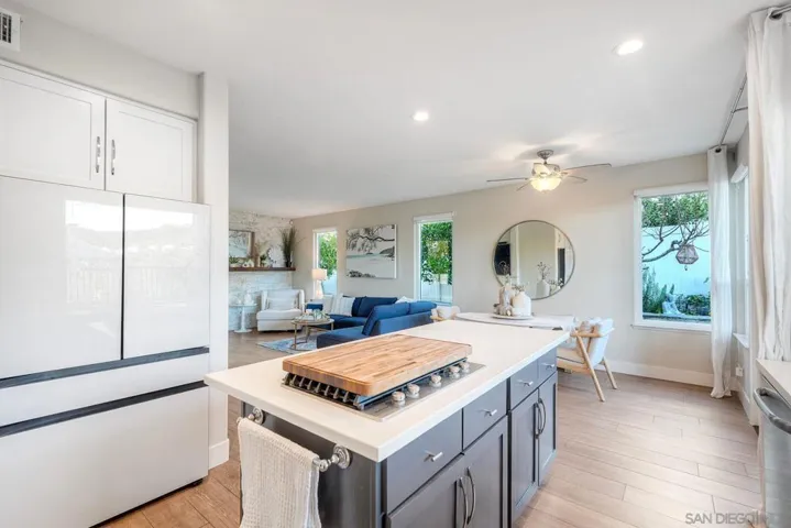 Upgraded kitchen w/ stainless steel appliances.