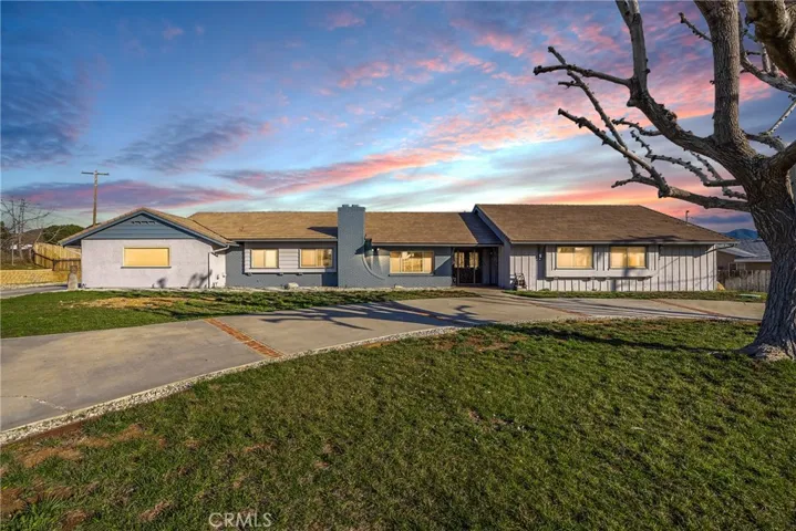 Virtually staged/altered to add twilight sky