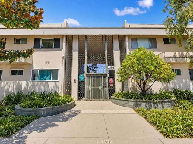 Main entrance to gated community
