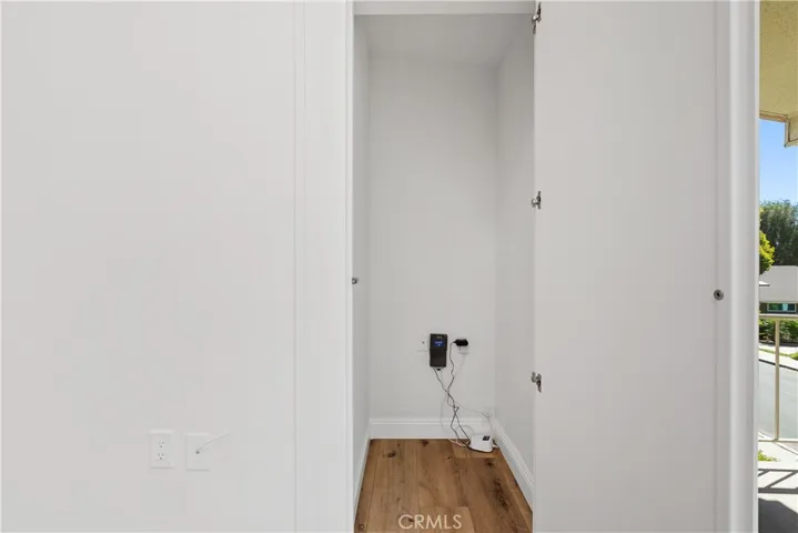 Front coat closet
