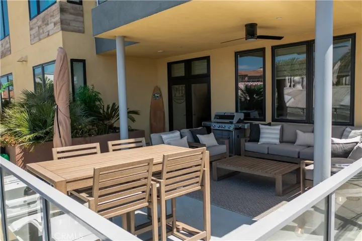 Private deck for unit #200