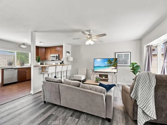 Light and Bright Living Area- Open to the kitchen