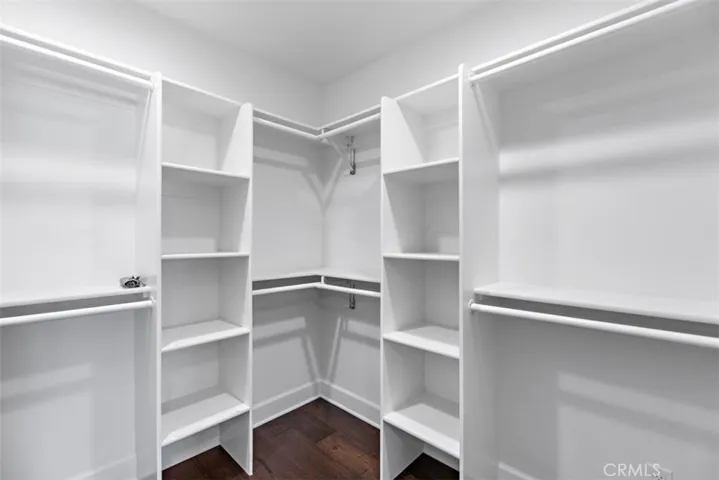 Primary walk in closet