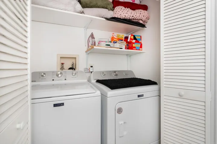 Laundry in the unit!