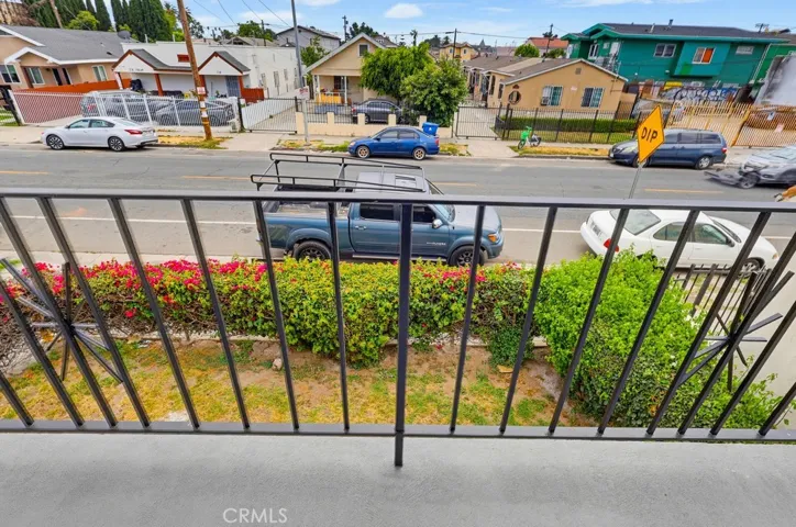 Unit 3 - Bedroom Balcony View