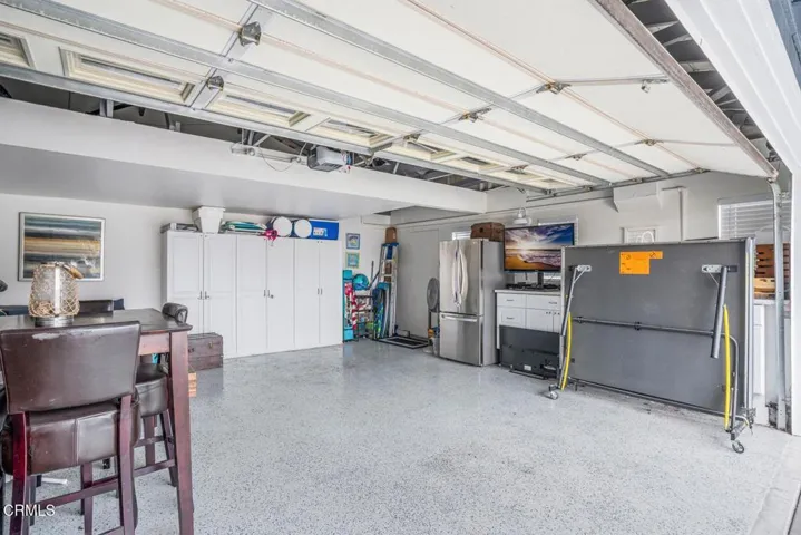 Game room with storage