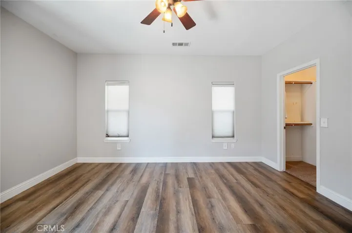 Primary Suite with Walk-In closet