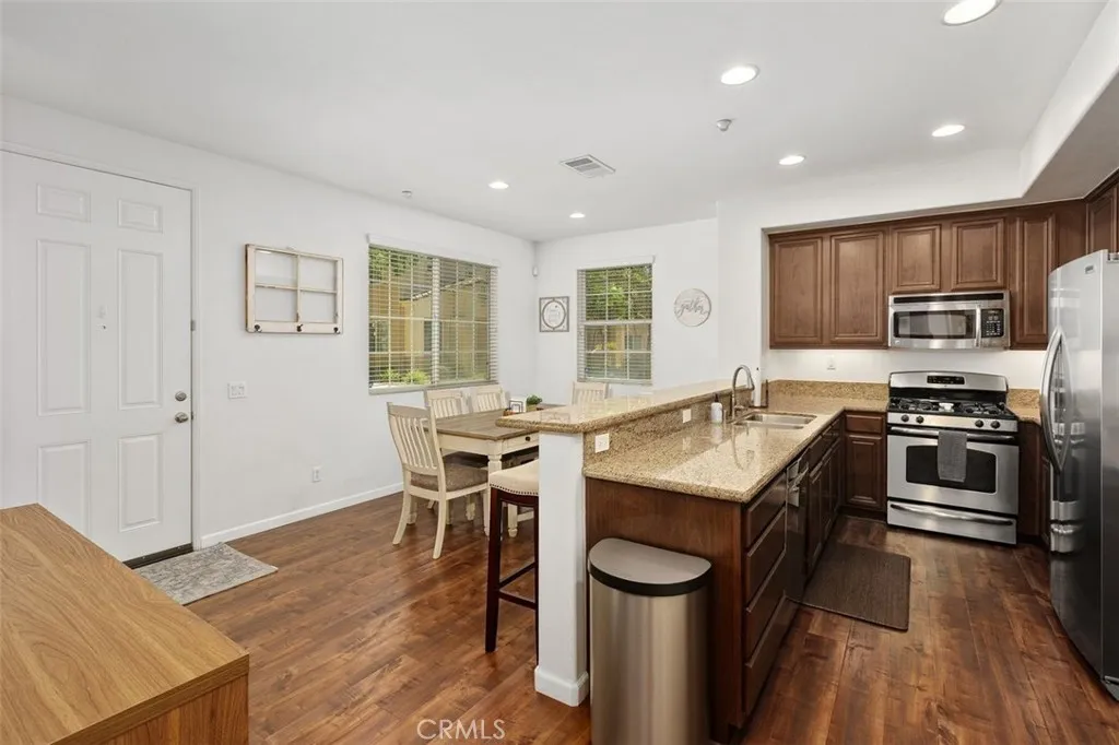 Open concept kitchen